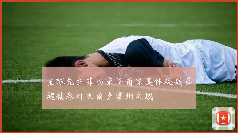 金球先生菲戈亲临南京奥体观战苏超精彩对决南京常州之战